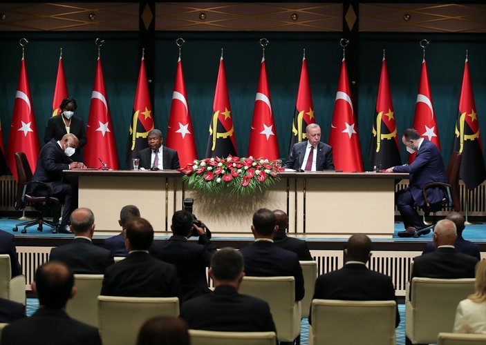 Türkiye ile Angola arasında 10 anlaşma imzalandı