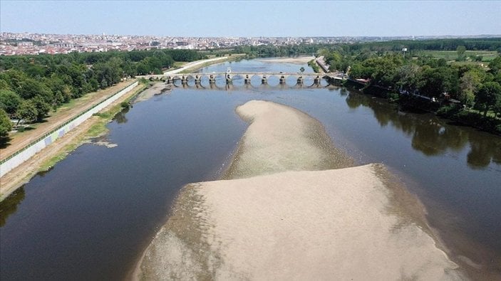 Edirne'de sıcak hava, tarımı da olumsuz etkiliyor