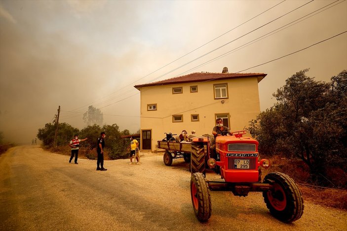 Manavgat'ta yangından etkilenenlerin sayısı belli oldu