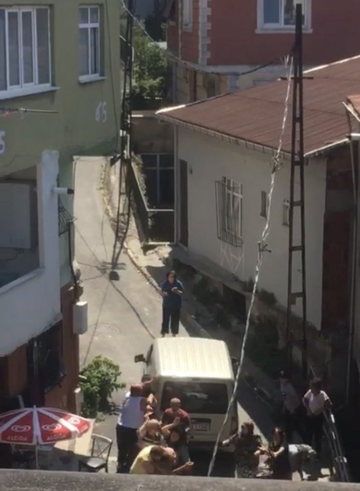 Beyoğlu'ndaki silahlı dehşetin görüntüleri