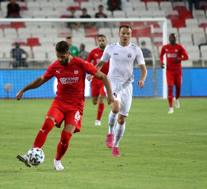 a Sivasspor, Konferans Ligi'nde bir üst tura yükseldi