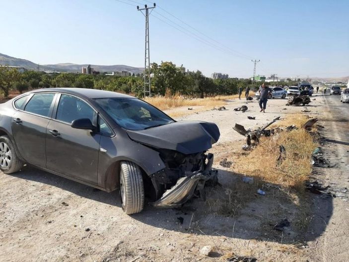 Gaziantep'te trafik kazası: 4 yaralı