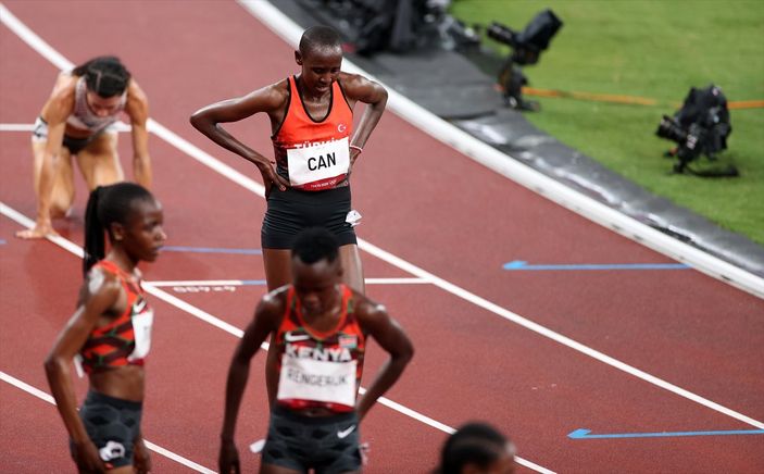 a Tokyo 2020'de Yasemin Can finalde