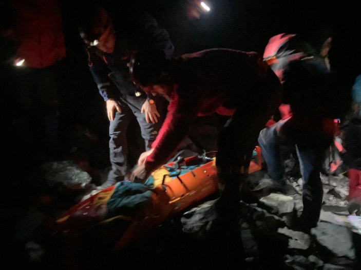 Rize’de kayıp Ukraynalı dağcılar 33 saat sonra bulundu
