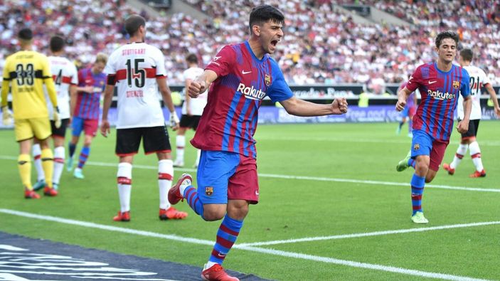 Barça'nın yeni transferi Yusuf Demir ilk golünü attı