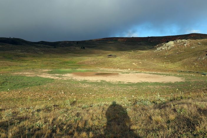 i Gümüşhane'deki Dipsiz Göl, tamamen kurudu