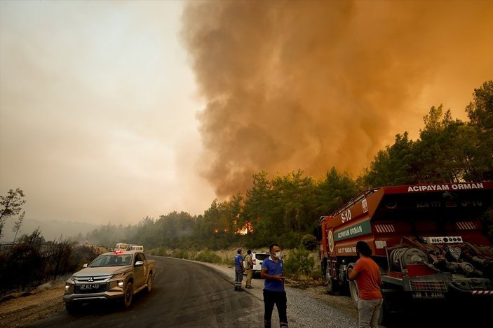 Orman yangını felaketinde son durum