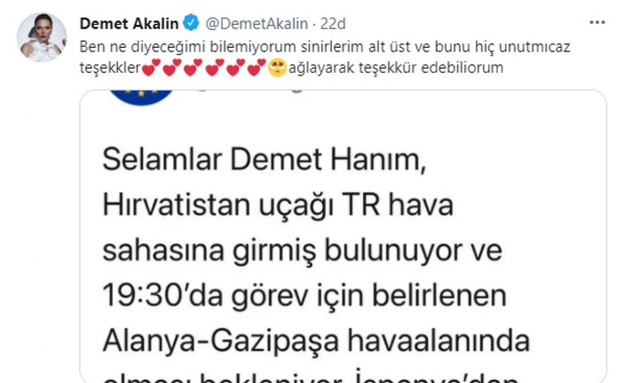 AB Türkiye Delegasyonu, Demet Akalın'ın sorusunu cevapsız bırakmadı