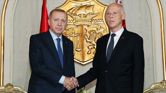 Cumhurbaşkanı Erdoğan, Tunus Cumhurbaşkanı ile görüştü