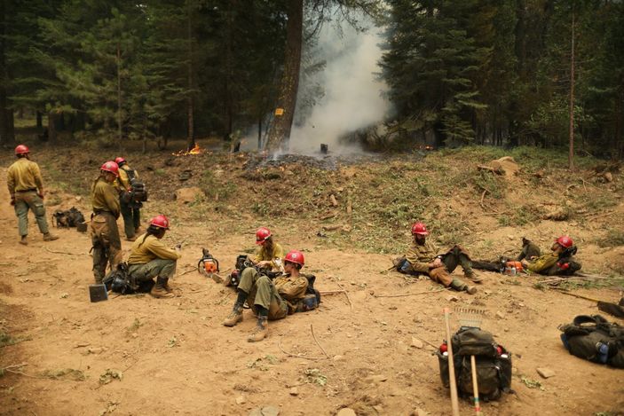 r ABD'de orman yangınları devam ediyor
