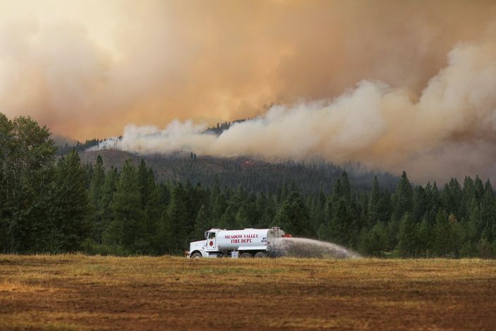 r ABD'de orman yangınları devam ediyor