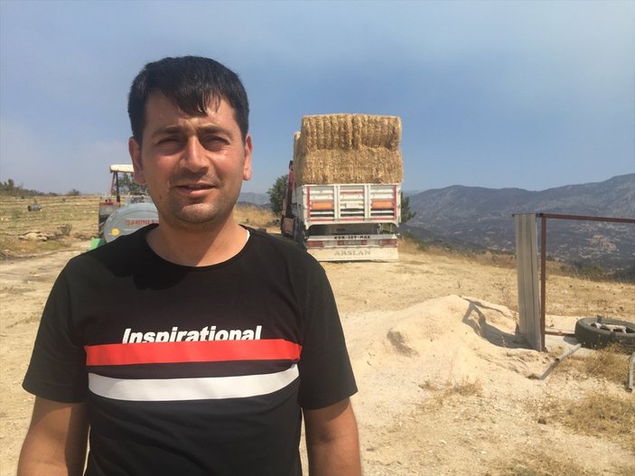 Antalya’ya çevre illerdeki besicilerden yüzlerce tır yem yardımı