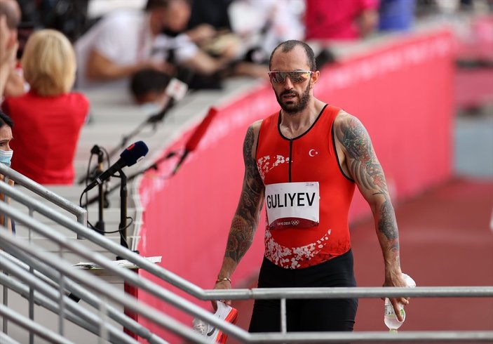 Ramil Guliyev Tokyo'da 200 metre yarışında yarı finalde