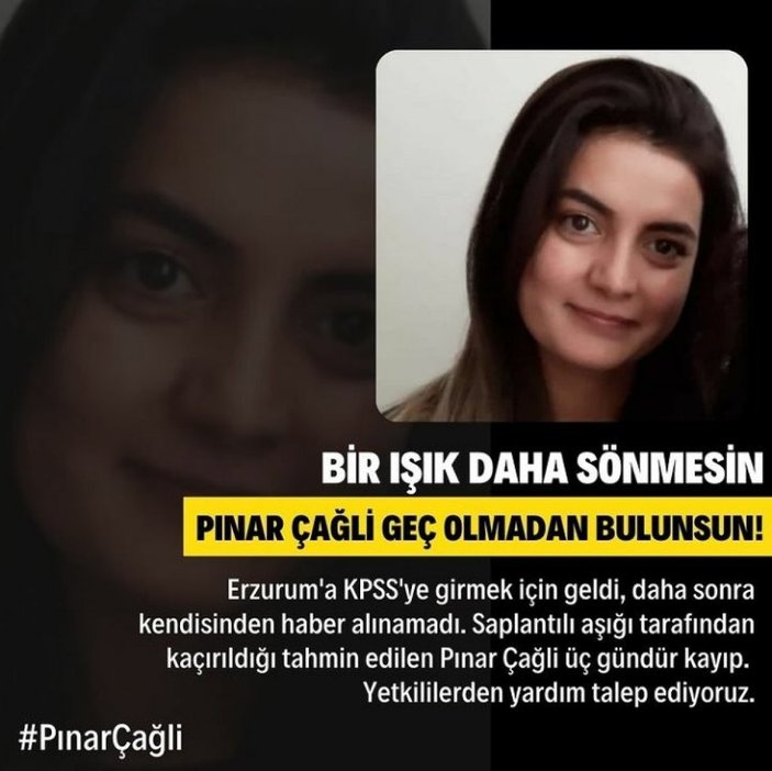 Erzurum’da 3 gündür haber alınamayan genç kız bulundu