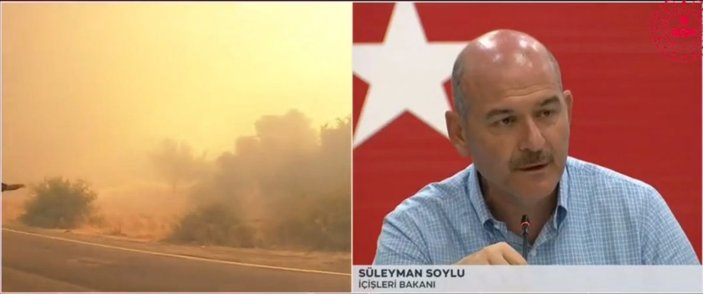 Süleyman Soylu'dan orman yangınlarıyla ilgili açıklama