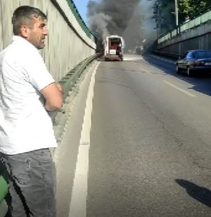 Bursa’da ambulansın yanışını gözyaşlarıyla izlediler