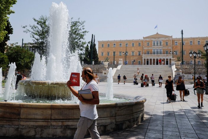 Yunanistan, aşırı sıcakların etkisi altında