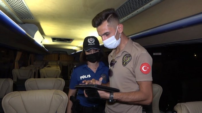 Kırıkkale'de koronalı şoför direksiyon başında yakalandı