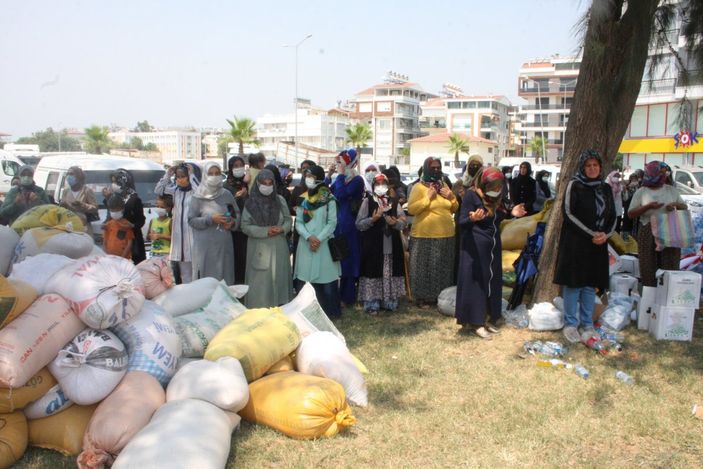 i Manavgat’taki yangınların durması için yağmur duası yapıldı