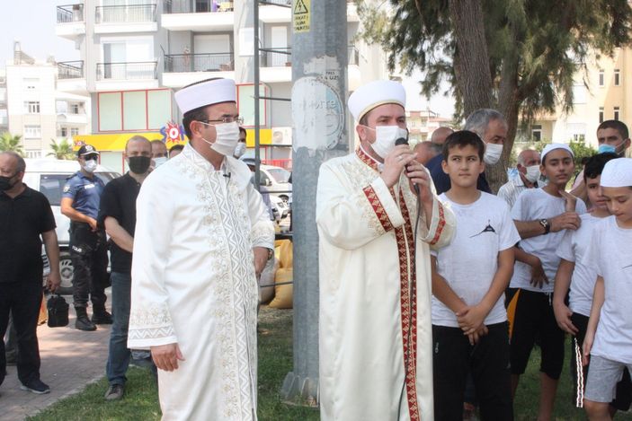 İ Manavgat’taki yangınların durması için yağmur duası yapıldı