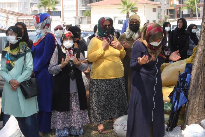 İ Manavgat’taki yangınların durması için yağmur duası yapıldı