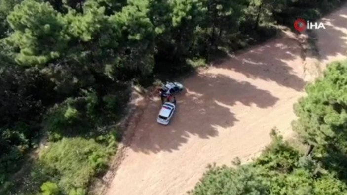 Aydos Ormanı’na kaçak giren araç sürücüsüne ceza