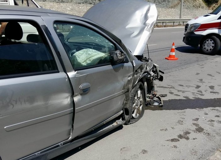 Samsun'daki kazada 8 kişi yaralandı