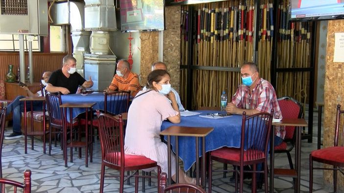 Aşısızların kahveye alınmaması uygulaması Başkent'te başladı