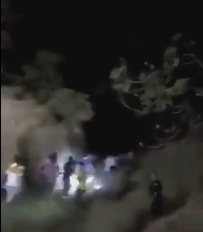 Aydın'da orman yakmak isteyen teröristler iddiası olay çıkardı