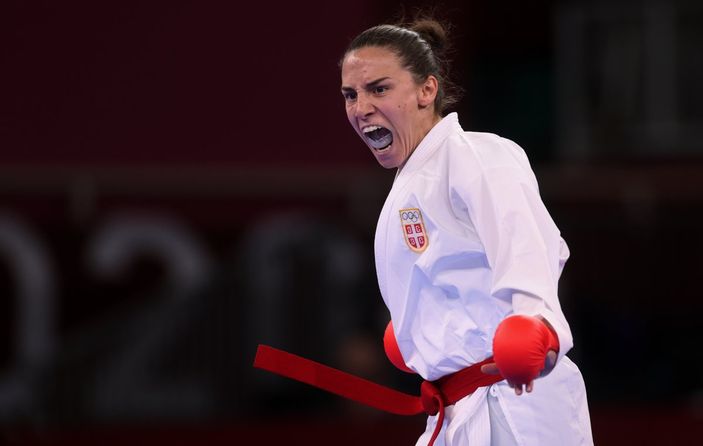 Karatede bir bronz da Merve Çoban'dan