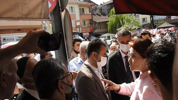 Meral Akşener'den Bartınlı vatandaşa 'Haram olsun' tepkisi