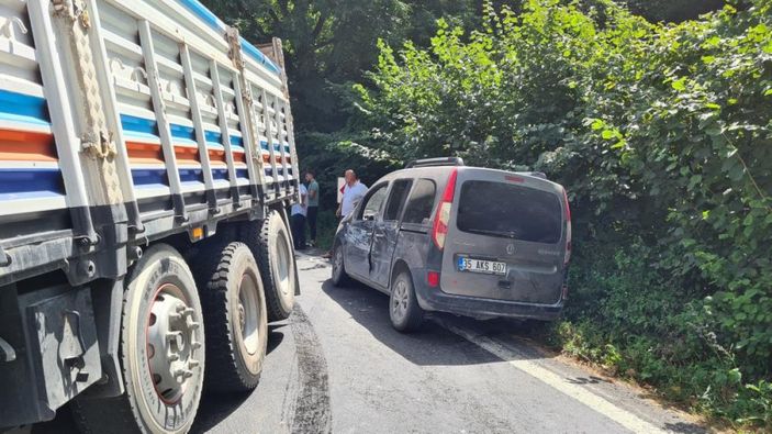 i Zonguldak'ta trafik kazası: 1 yaralı