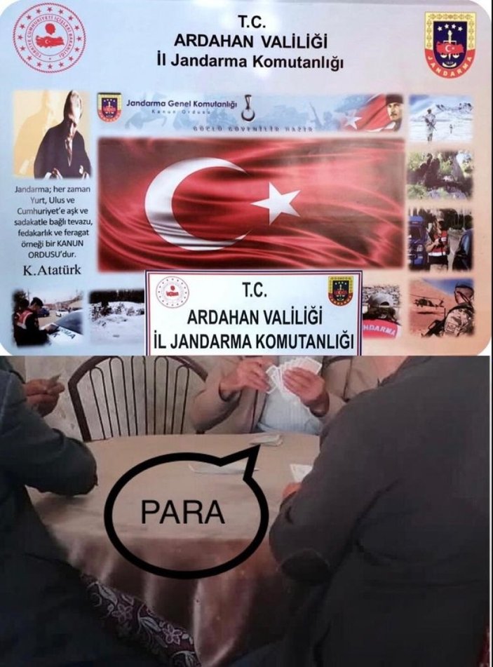 Ardahan'da yaylada kumara baskın