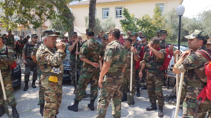 Azerbaycan’dan 200 kişilik ekip Çine’ye gitti