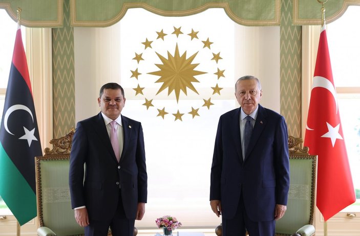 Cumhurbaşkanı Erdoğan, Libya Başbakanı ile görüştü