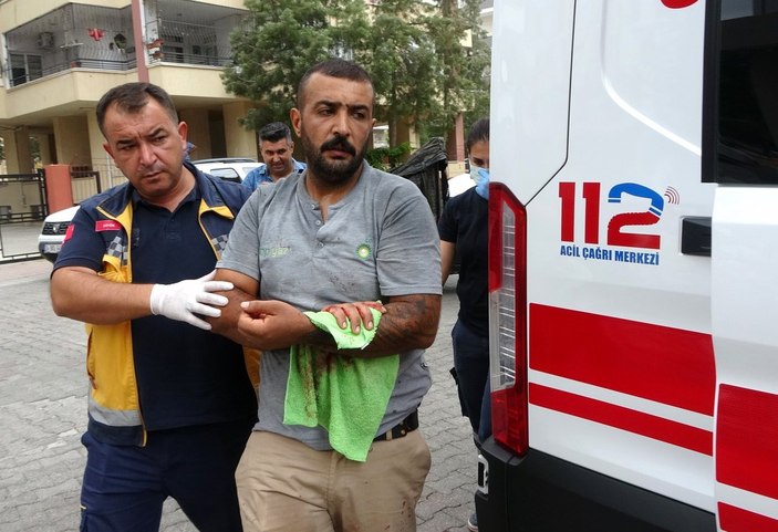 Adana'da temizlik yapmayan çalışanını bıçakladı