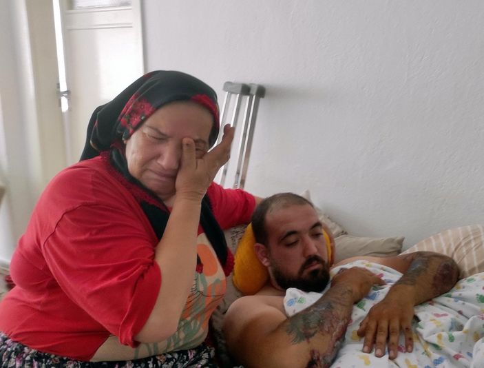 Ankara'da kamyon sürücüsünün çarptığı motosikletli konuştu