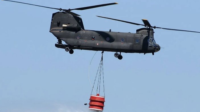 Amerika’dan Türkiye’nin orman yangınları ile mücadelesine helikopter desteği