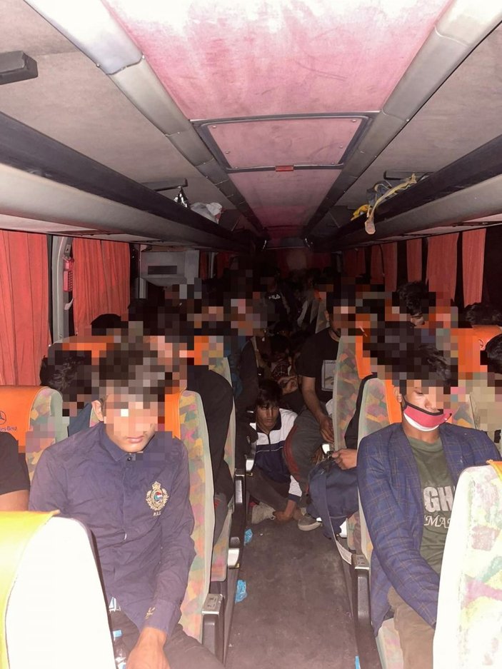 Kocaeli'de 68 kaçak göçmen yakalandı