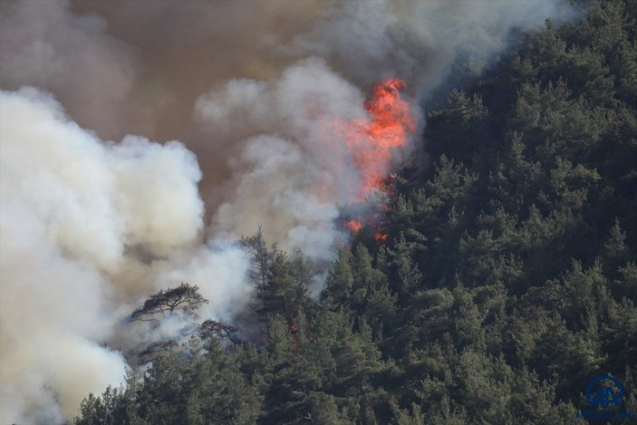 Orman yangınını söndürmek kadar hayati olan işlem: Soğutma