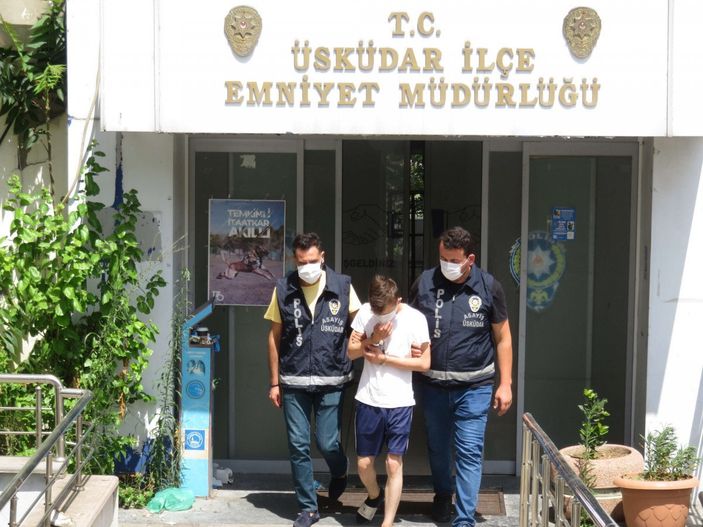 Üsküdar'da kediyi tekmeleyip öldüren şahıs, tutuklandı