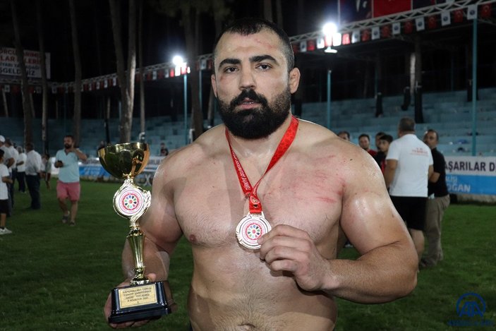 Aba Güreşi Türkiye Şampiyonası'nı Barış Güngör kazandı