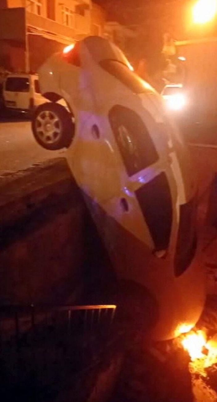 d,, Isparta'da araçla bahçeye düşen sevgilisini bırakıp kaçtı