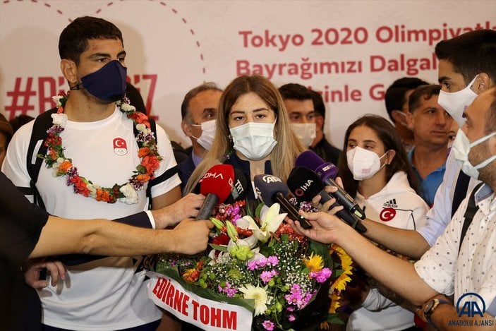 Milli sporcularımız Tokyo'dan döndü