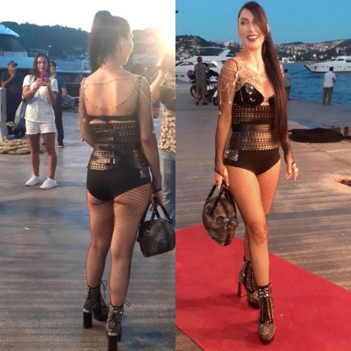 'Daha açık giyineceğim' demişti, sözünü tuttu! İşte Hande Yener'in iddialı kıyafet seçimi...