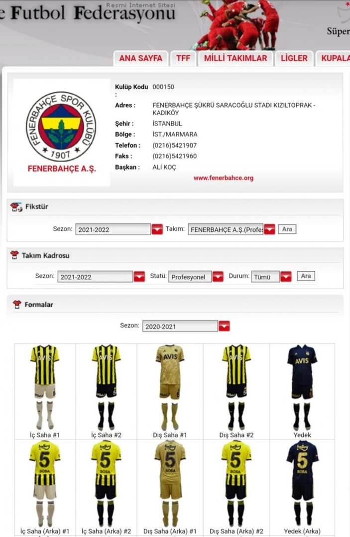 Fenerbahçe'nin 'yıldızsız arma başvurusu' kabul edildi