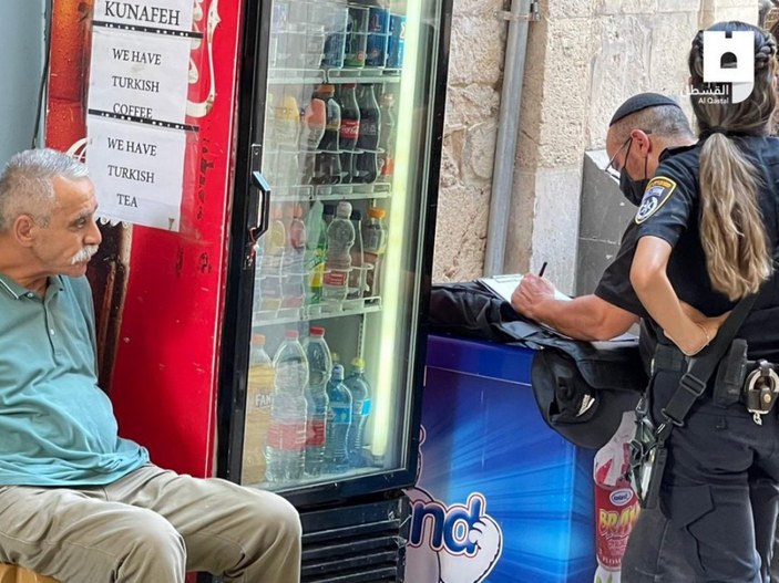 İsrail'de, dükkanına Erdoğan fotoğrafı asan esnafa para cezası