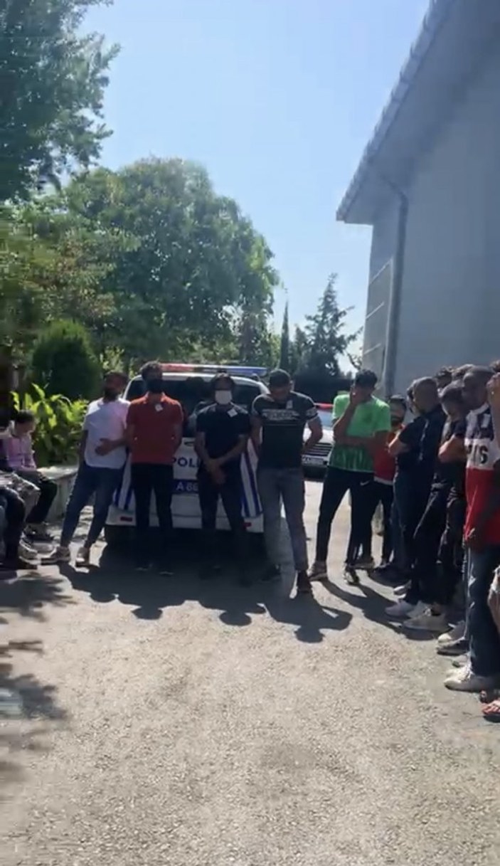 Beyoğlu’nda kaçak göçmen operasyonu