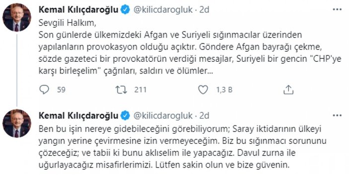 Kemal Kılıçdaroğlu: Sığınmacı sorununu çözeceğiz