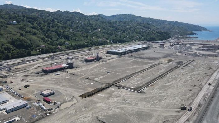 Rize-Artvin Havalimanı inşaatı sürüyor